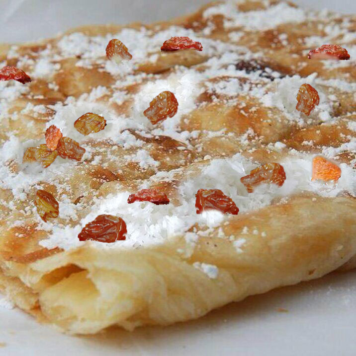 فطيرة-جوز-هند-وزبيب